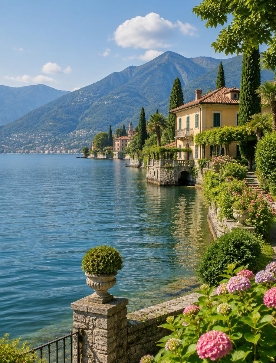 Lake Maggiore landscape